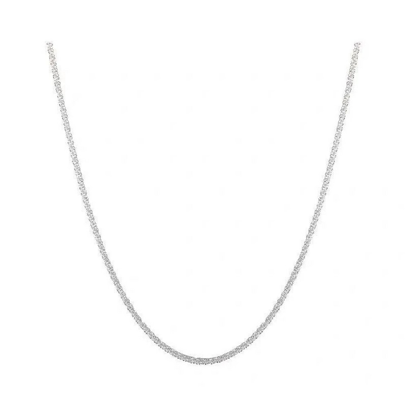 SUMENG 2023 Νέο δημοφιλές κολιέ τσόκερ με αλυσίδα τσόκερ με αστραφτερή κλείδα σε ασημί χρώμα για γυναίκες Fashion Fine Jewelry Δώρα για πάρτι