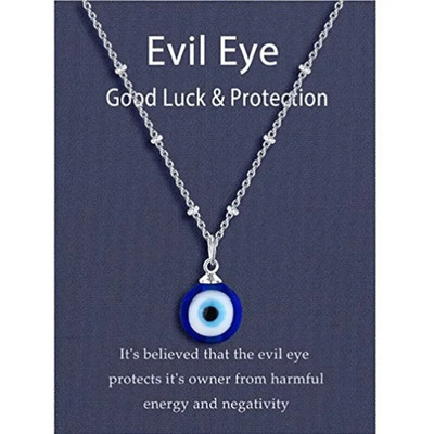 2022 m. Naujos mados Turkijos Evil Eye Rankiniai cirkonio pakabukų karolių rinkiniai moterims Merginoms Dainty Choker karoliai Lucky Jewelry Dovana