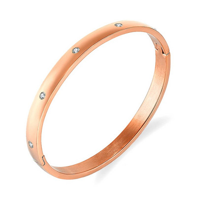 FYSARA luksusa zīmola kristāli mīlestības rokassprādzes kubiskā cirkonija aproces Pāris greznas rotaslietas nerūsējošā tērauda aproces sievietēm dāvana