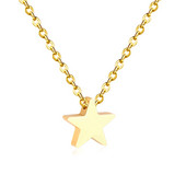 ASON nerūdijančio plieno karoliai moterims Star Moon Heart Cross Pendant Choker madingi papuošalai apykaklės Link grandinės karoliai žavesio