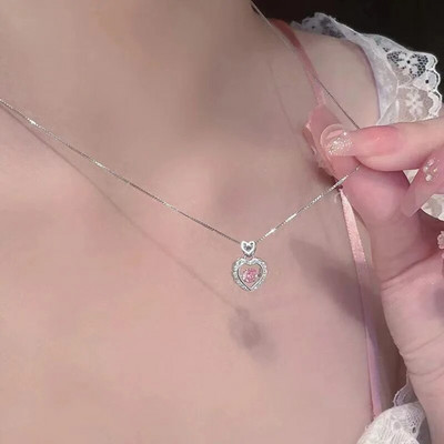 Új csillogó Starry Choker nyaklánc Női Évforduló Menyasszonyi Esküvői Clavicle lapos láncos nyaklánc Ajándék ékszerek
