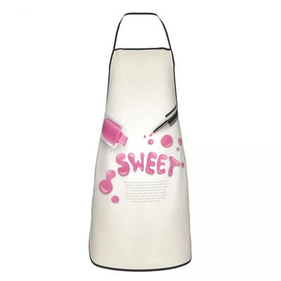 Unisex mados nagų lakas su antkrūtiniu prijuostė suaugusiems moterims vyrams virėjos staliukų virtuvės virtuvės nagų manikiūras Techninis dažymas