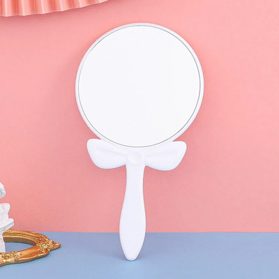 Deimantinis rankinis makiažo veidrodis Love Heart Mirror Moteriškas rankenos makiažas Kosmetikos grožio priemonės Rankinis kosmetinis makiažo veidrodis