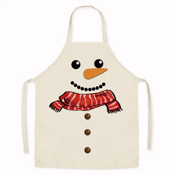 Γελοιογραφία Gingerbread Man Ποδιά Χριστουγεννιάτικη Διακόσμηση Ποδιά για Ενήλικες Κουζίνα Μαγειρική Αξεσουάρ Καθαρισμός Παιδικές Σαλιάρες