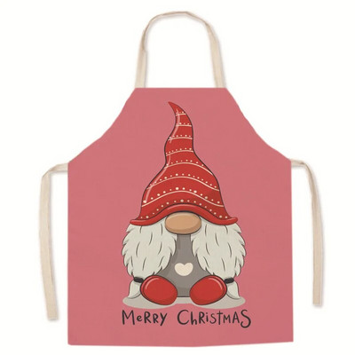 Kalėdų tėvas ir vaikas Virtuvė Maisto gaminimo prijuostė Be rankovių Važiavimas dviračiu Vaikai Namai Seilinukas ir alyvuota prijuostė