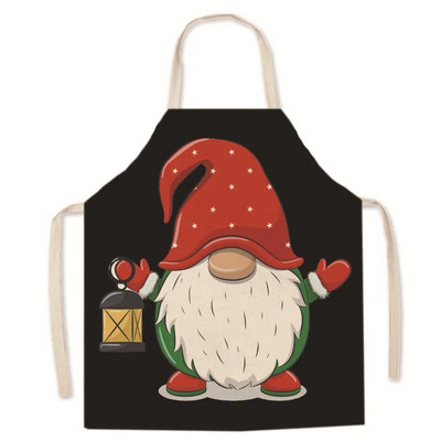 Kalėdų tėvas ir vaikas Virtuvė Maisto gaminimo prijuostė Be rankovių Važiavimas dviračiu Vaikai Namai Seilinukas ir alyvuota prijuostė