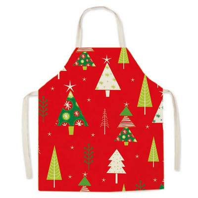 1 ΤΕΜ 55*68cm Χριστουγεννιάτικη Ποδιά Καθαρισμού Έντυπη Ποδιά Βαμβακερή Σαλιάρες για Ενήλικες Coffee Pinafore Ποδιά κουζίνας για το σπίτι