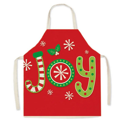 1 ΤΕΜ 55*68cm Χριστουγεννιάτικη Ποδιά Καθαρισμού Έντυπη Ποδιά Βαμβακερή Σαλιάρες για Ενήλικες Coffee Pinafore Ποδιά κουζίνας για το σπίτι