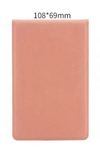 Kabatas taisnstūra grima saliekamie spoguļi Īpaši plāns salokāms kosmētikas spogulis Personalizēts pārnēsājams kompakts kosmētikas spogulis