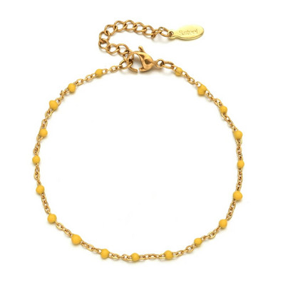 ZMZY franču dizains apzeltītas ķēdes krelles pilienu eļļas ķēdes rokassprādzes nerūsējošā tērauda rotaslietas aksesuāri