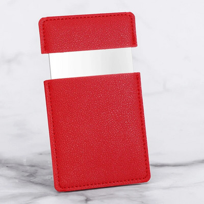 Ултратънко огледало за грим Косметично огледало Козметично 7 цвята Правоъгълник с джоб за грим Сгъваеми компактни сгъваеми огледала за грим