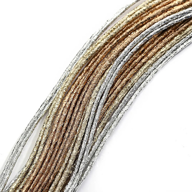 ALLYES Vintage háromszínű bőr karkötő nőknek varázslatos, csillogó, vékony csíkos karkötők és karkötők parti ékszerek