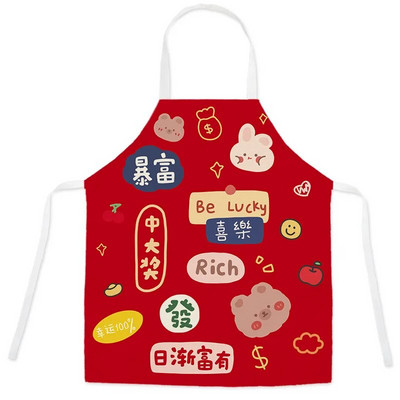 Jauns Ziemassvētku priekšauts Apģērba piederumi Vecāku un bērnu komplekts Bērnu apģērbi Sieviešu piesārņojuma necaurlaidīgi un ūdensnecaurlaidīgi aksesuāri