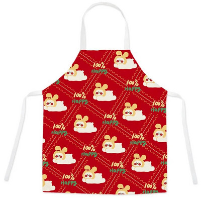 Jauns Ziemassvētku priekšauts Apģērba piederumi Vecāku un bērnu komplekts Bērnu apģērbi Sieviešu piesārņojuma necaurlaidīgi un ūdensnecaurlaidīgi aksesuāri