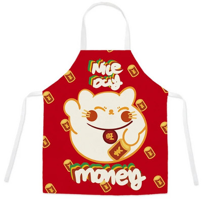 Jauns Ziemassvētku priekšauts Apģērba piederumi Vecāku un bērnu komplekts Bērnu apģērbi Sieviešu piesārņojuma necaurlaidīgi un ūdensnecaurlaidīgi aksesuāri