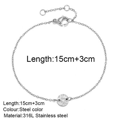 moteriška apyrankė nerūdijančio plieno grandinėlė Moteriška apyrankė Dovanos Didmeninė prekyba Papuošalai Išsivežimas Neblunka nealergiškas