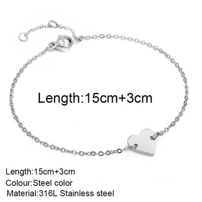 moteriška apyrankė nerūdijančio plieno grandinėlė Moteriška apyrankė Dovanos Didmeninė prekyba Papuošalai Išsivežimas Neblunka nealergiškas