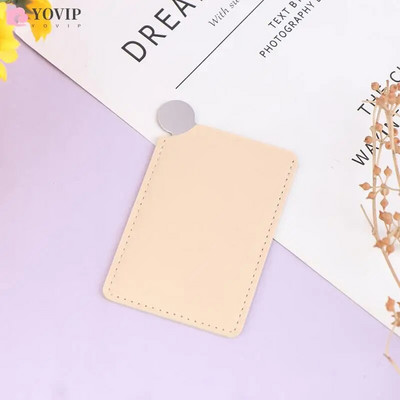 Pārnēsājams mini nerūsējošā tērauda nesalaužams grima kabatas spogulis kosmētikas spogulis jauks grima rokas kabatas spogulis