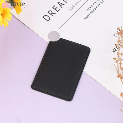 Pārnēsājams mini nerūsējošā tērauda nesalaužams grima kabatas spogulis kosmētikas spogulis jauks grima rokas kabatas spogulis