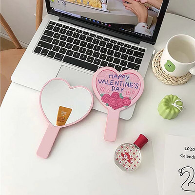 Ins Liquid Shape Square Mirror Mini rankinis kosmetinis veidrodis makiažo veidrodis Kelioninis nešiojamas grožio veidrodis