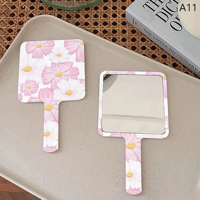 Ins Liquid Shape Square Mirror Mini rankinis kosmetinis veidrodis makiažo veidrodis Kelioninis nešiojamas grožio veidrodis