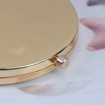 1 ΤΕΜ. Φορητό διπλό πλαϊνό Mirro Fashion Γυναικείο Μακιγιάζ Καθρέφτης Καλλυντικό, Αναδιπλούμενη Συμπαγής τσέπη με Εργαλείο Μακιγιάζ Ωραίο δώρο
