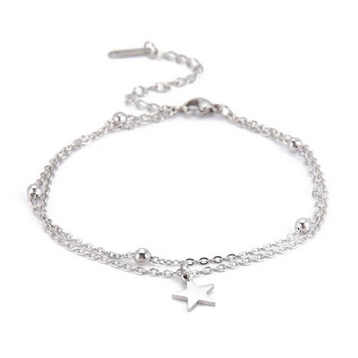 Гривна Mama от неръждаема стомана Lemegeton за жени, табелка с име на майка, гривна с талисман, многослойна верига от мъниста, бижута, подаръци за мама