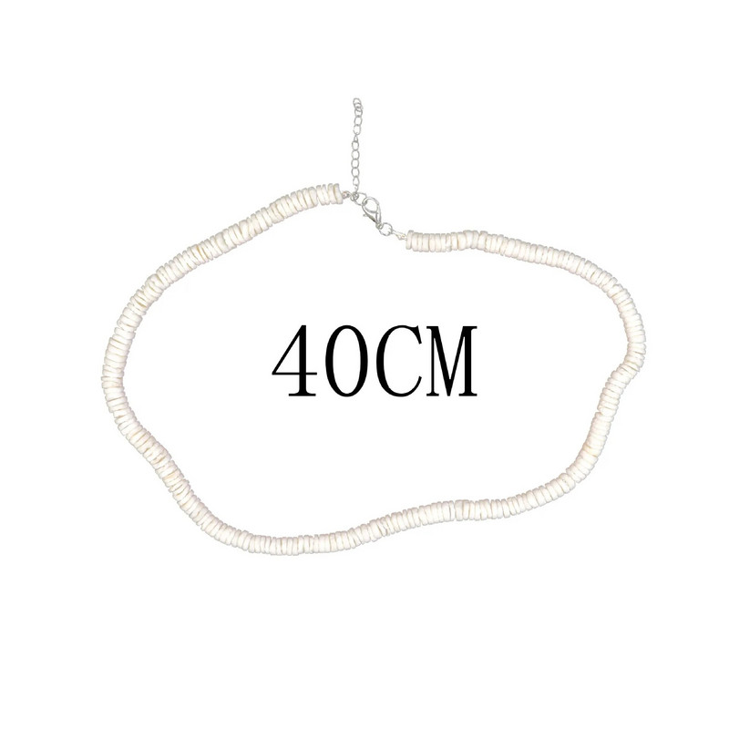 Pilnīgi jaunas apaļas, dabīgas gliemežvāku kaklarotas, sieviešu neregulāras, gliemežvāku kaklarotas, 2023. gada modes rotaslietas