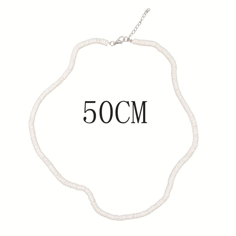 Pilnīgi jaunas apaļas, dabīgas gliemežvāku kaklarotas, sieviešu neregulāras, gliemežvāku kaklarotas, 2023. gada modes rotaslietas