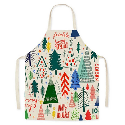 Kalėdų animacinis filmas Kalėdų eglutės raštas Rankų valymas be rankovių prijuostė Buitinė virtuvė Maisto gaminimas Valymo įrankis Diržas pečių prijuostė