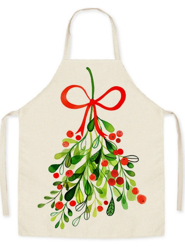 Kalėdų animacinis filmas Kalėdų eglutės raštas Rankų valymas be rankovių prijuostė Buitinė virtuvė Maisto gaminimas Valymo įrankis Diržas pečių prijuostė