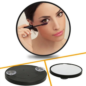Στρογγυλός καθρέφτης μακιγιάζ με βεντούζες 10/20/30X Μεγεθυντικός καθρέφτης Εφαρμογή μακιγιάζ Θεραπείες ομορφιάς Remove Acne Pores Tool