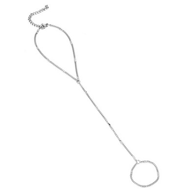 MinaMaMa nerūsējošā tērauda krelles ķēdes pirkstu rokassprādzes sievietēm jaunas modes pirkstu rokas ķēdes rotaslietas dāvanas