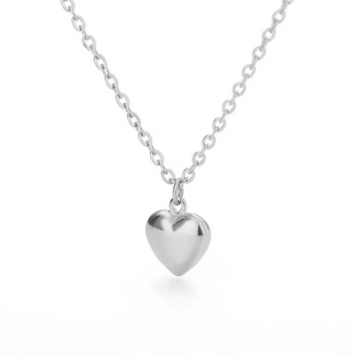 Sirds kaklarotas sievietēm Nerūsējošā tērauda apzeltīta ķēde Cirkona sirds kulons kaklarota kāzu Boho rotaslietas dāvanu sieviete