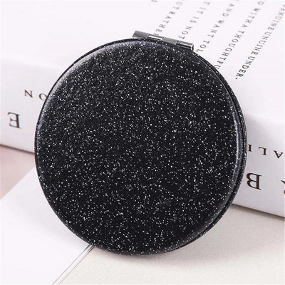 Nešiojamas makiažo veidrodis, nešiojamas mini širdis, dvipusis sulankstomas kosmetinis veidrodis, kompaktiškas kosmetinis rankų veidrodis, kišeninis kelioninis