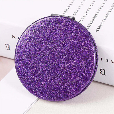 Nešiojamas makiažo veidrodis, nešiojamas mini širdis, dvipusis sulankstomas kosmetinis veidrodis, kompaktiškas kosmetinis rankų veidrodis, kišeninis kelioninis