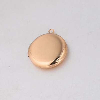 Apaļa DIY foto rāmja kulonu kaklarota sievietēm Spogulis Polijas nerūsējošā tērauda medaljons kulonu kaklarota ģimenes mīļāko rotaslietas dāvana