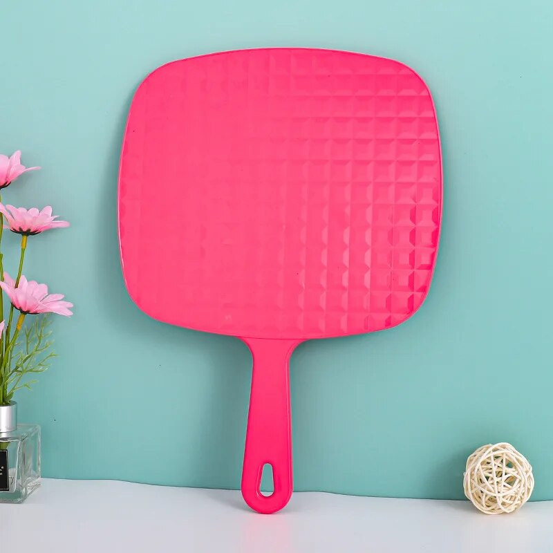 Naujas rankinis makiažo veidrodis kvadratinis kompaktiškas veidrodis SPA salono makiažo veidrodis kosmetinis veidrodis studentams stalinis kosmetinis veidrodis moterims