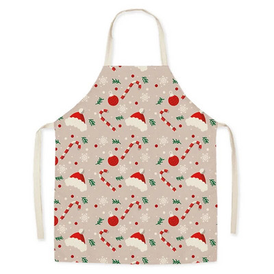 Jauna Ziemassvētku multfilma radošs raksts bez piedurknēm roku noslaucīšanai vidukļa priekšauts Mājas dekors virtuves cepšanai tīrīšanas rīks pret taukainiem