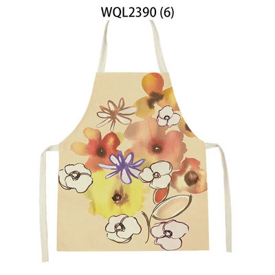 Lavandas augs Ainavu raksts Lina audums Māksla Bez piedurknēm Roku noslaucīt vidukļa priekšauts Mājas dekors Priekšauts Virtuve Cepšanas piederumi