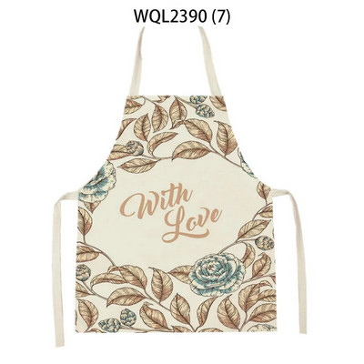 Lavandas augs Ainavu raksts Lina audums Māksla Bez piedurknēm Roku noslaucīt vidukļa priekšauts Mājas dekors Priekšauts Virtuve Cepšanas piederumi