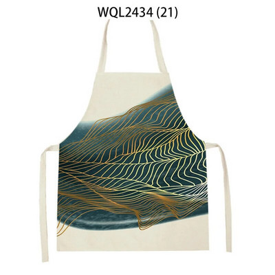 Lavandas augs Ainavu raksts Lina audums Māksla Bez piedurknēm Roku noslaucīt vidukļa priekšauts Mājas dekors Priekšauts Virtuve Cepšanas piederumi