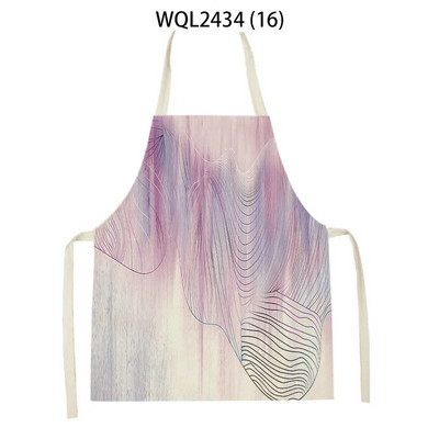 Lavandas augs Ainavu raksts Lina audums Māksla Bez piedurknēm Roku noslaucīt vidukļa priekšauts Mājas dekors Priekšauts Virtuve Cepšanas piederumi