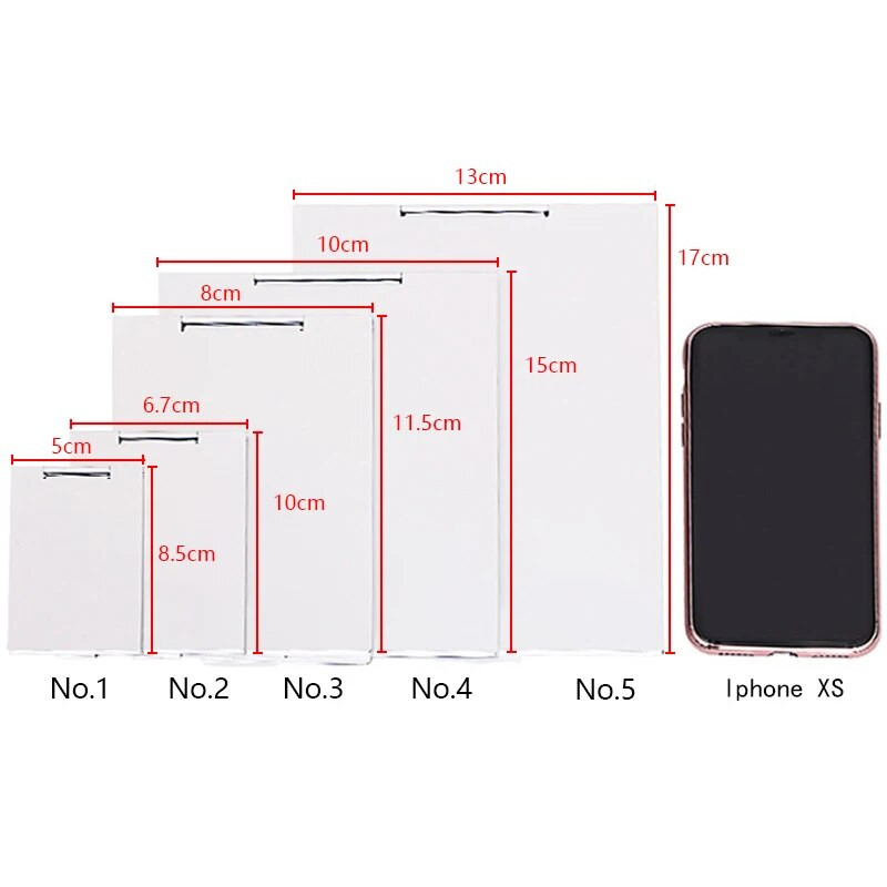 Kis méretű összecsukható sminktükör téglalap ultravékony zsebes tükrök személyre szabott hordozható kompakt összecsukható kozmetikai tükrök