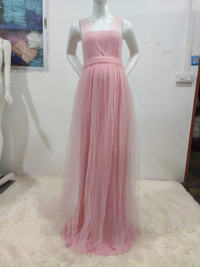 Nėščiųjų fotosesijos suknelė daugiapakopė apvyniojama tiuline ilga maxi suknelė nėščioms moterims vakarėliui, kūdikių vakarėliui, fotografuojantis kostiumas