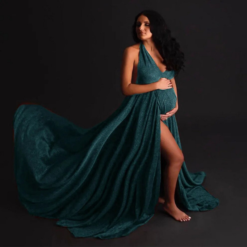 Jaunas garās grūtniecības un dzemdību fotografēšanas rekvizītus grūtniecības kleitu fotografēšanai grūtnieču kleitas fotosesijai grūtnieču kleita Maxi kleita 2023