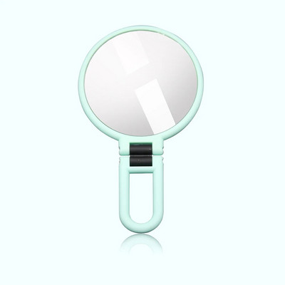 10/15X palielināms kosmētikas spogulis Divpusējs kosmētikas spogulis tualetes spogulis Rokas spoguļi Rokas spogulis kompaktais spogulis kosmētikas instrumenti