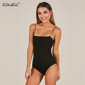 Νέο στράπλες σπαγγέτι λουράκι σέξι γυναικείο κορμάκι χωρίς πλάτη, κοκαλιάρικο βαμβακερό, καλοκαιρινό, καθημερινό γυναικείο κορμάκι