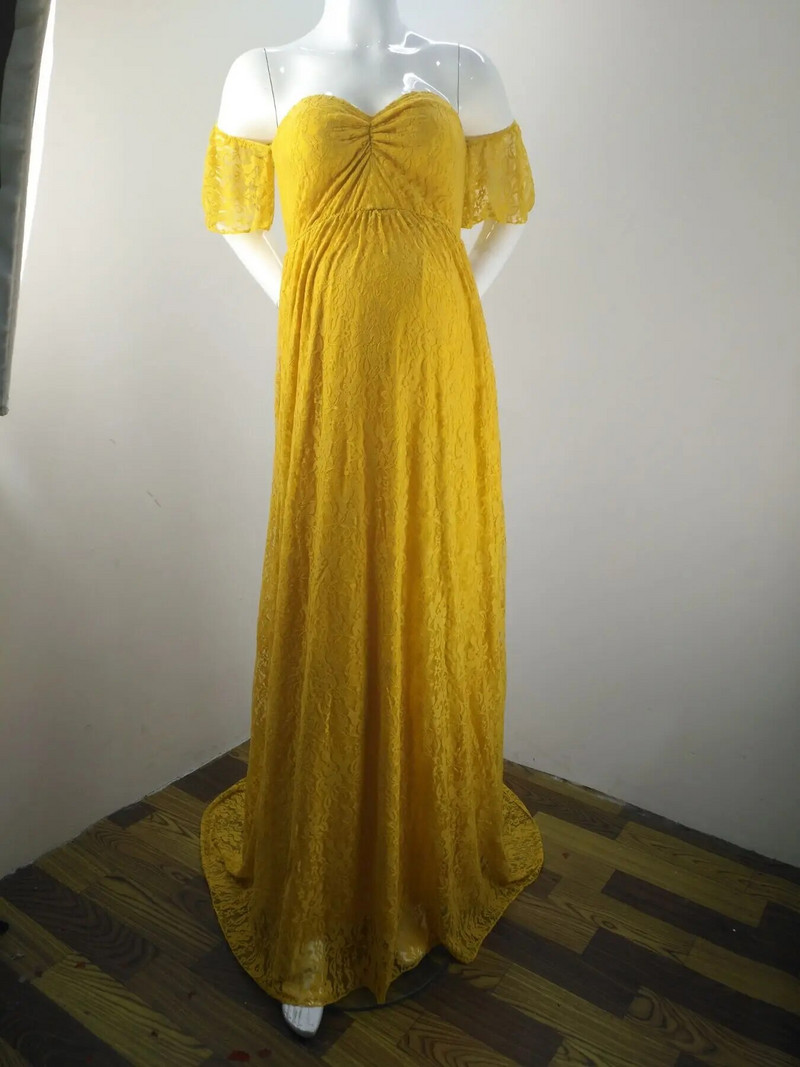 Grūtnieču kāzu kleita Seksīga mežģīņu fotografēšanas rekvizīti Grūtnieces Fotosesija Grūtnieces Mazuļa duša Apģērbs Kokvilnas Maxi kleita