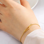 LIKGREAT Ισραήλ Παλαιστίνη Χάρτης Γούρι Βραχιόλι Γεωμετρία Ανοξείδωτες Αλυσίδες Αξεσουάρ Country Geography Κοσμήματα για γυναίκες Ανδρικά